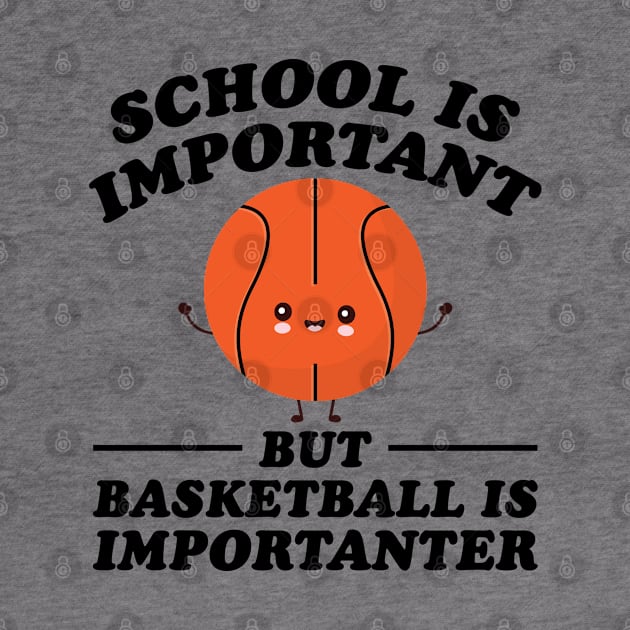 School Is Important But Basketball Is Importanter by RiseInspired